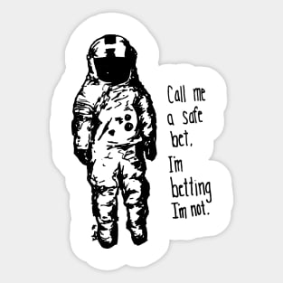 Brand New Astronaut Sticker